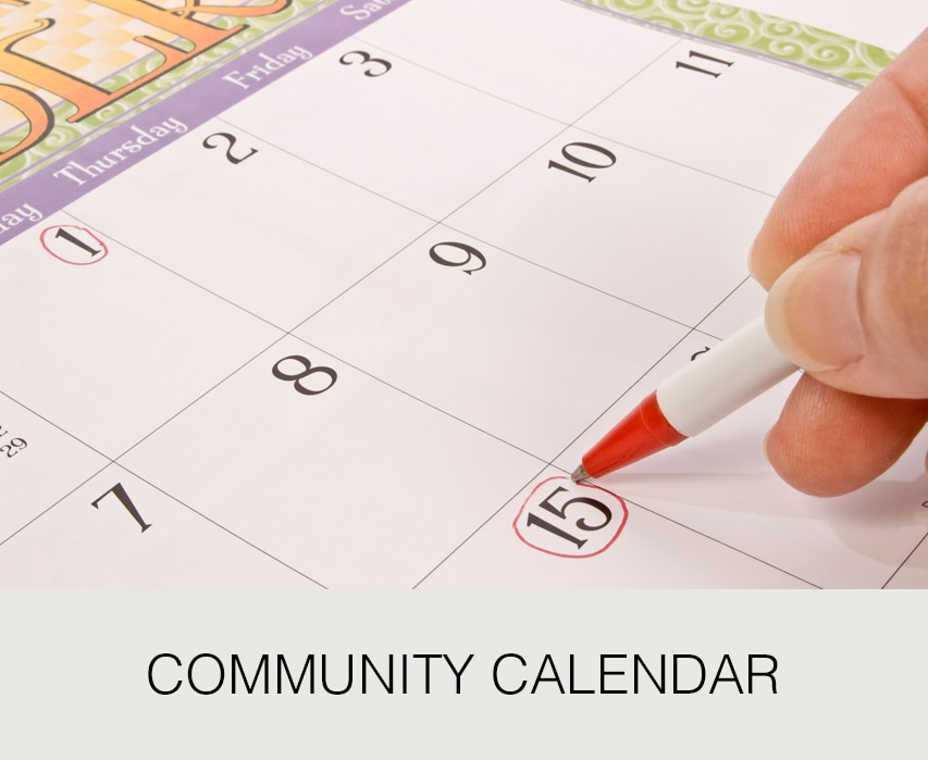 Cardi's Community Calendar