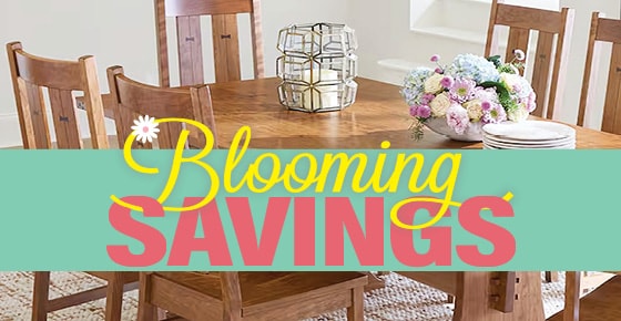 Blooming Savings Offer