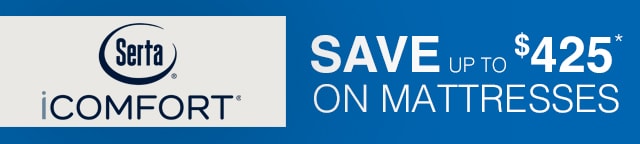 Save up to $425* on Serta iComfort Mattresses