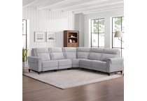  gray silk sofa   