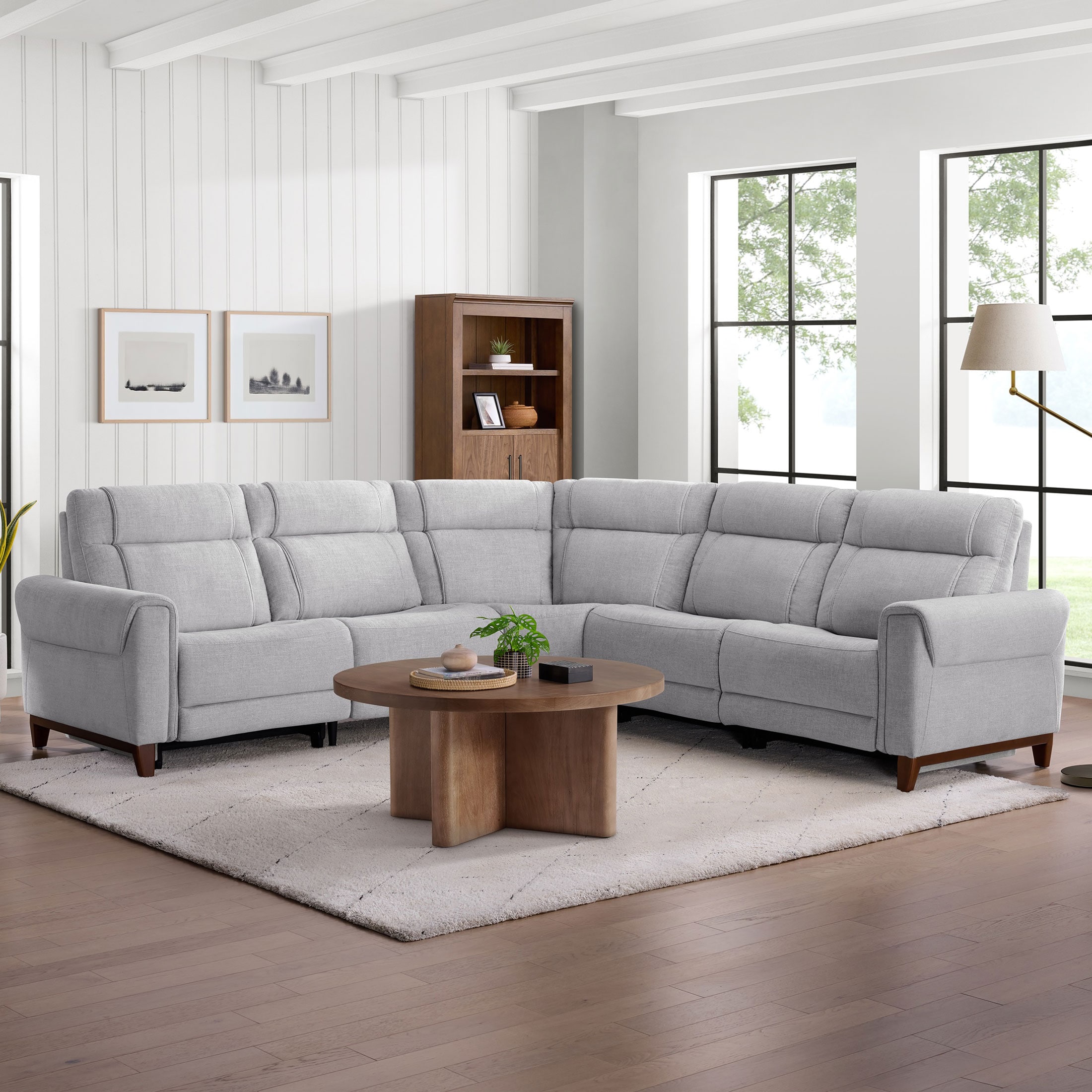 Brent 5 Piece Power Sectional