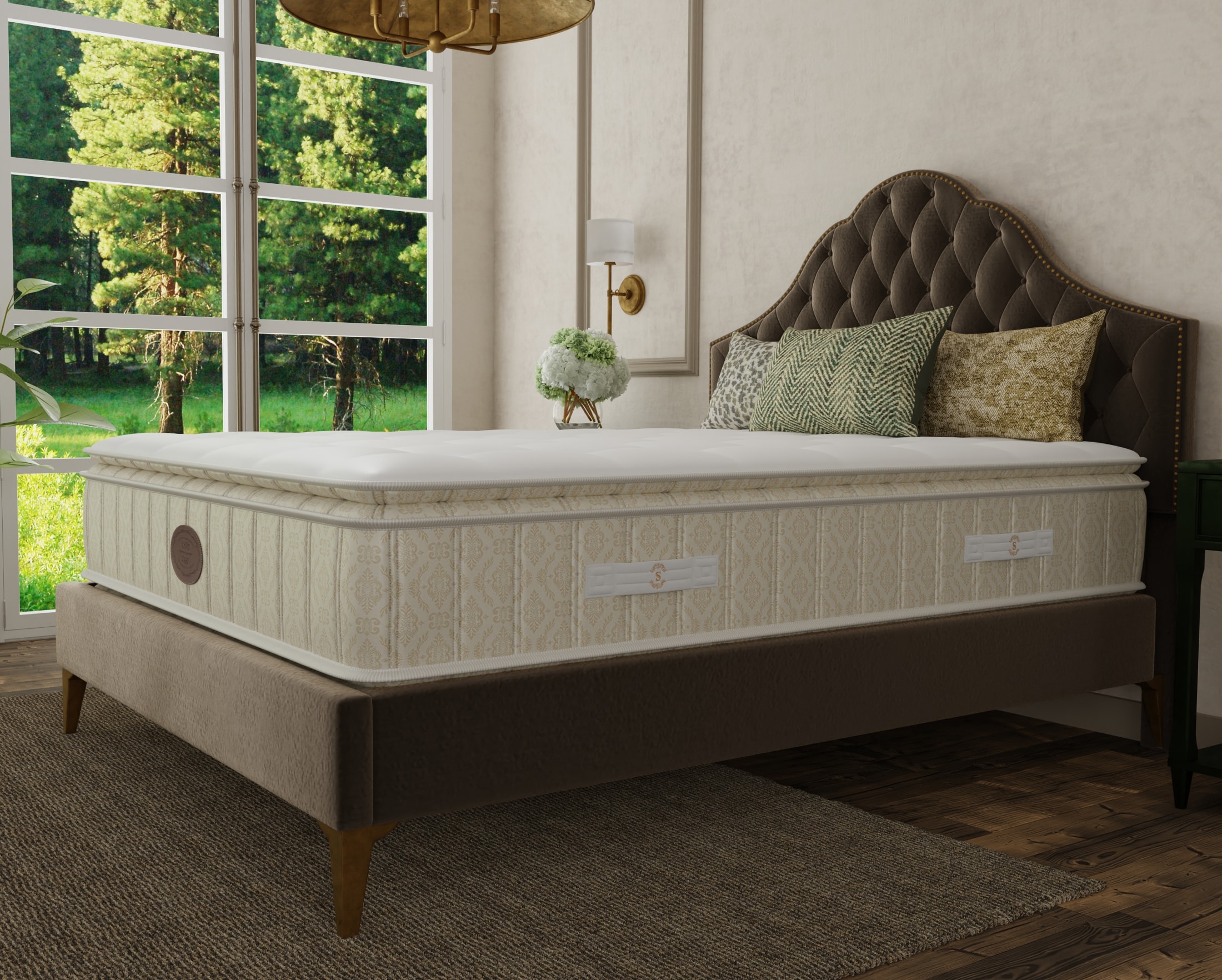 Champagne Weather Ultraplush Queen Mattress