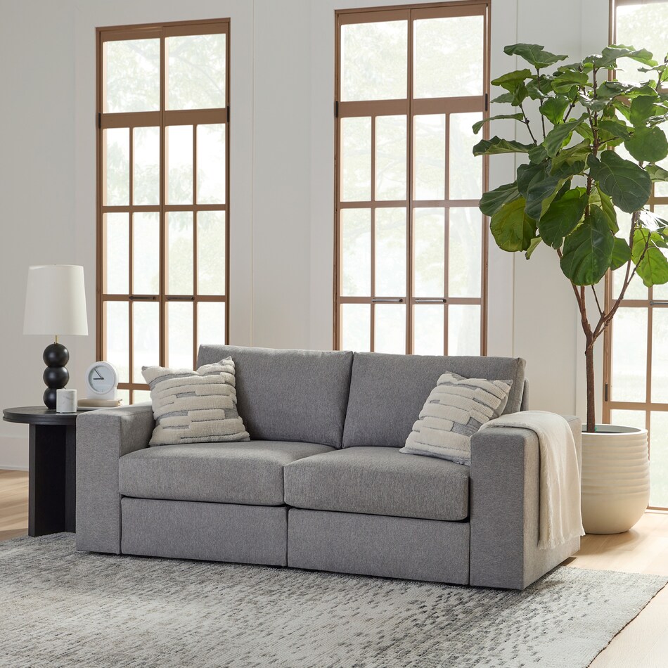  gray loveseat   