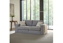  gray loveseat   