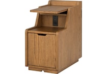  brown occasional tables all   