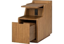  brown occasional tables all   