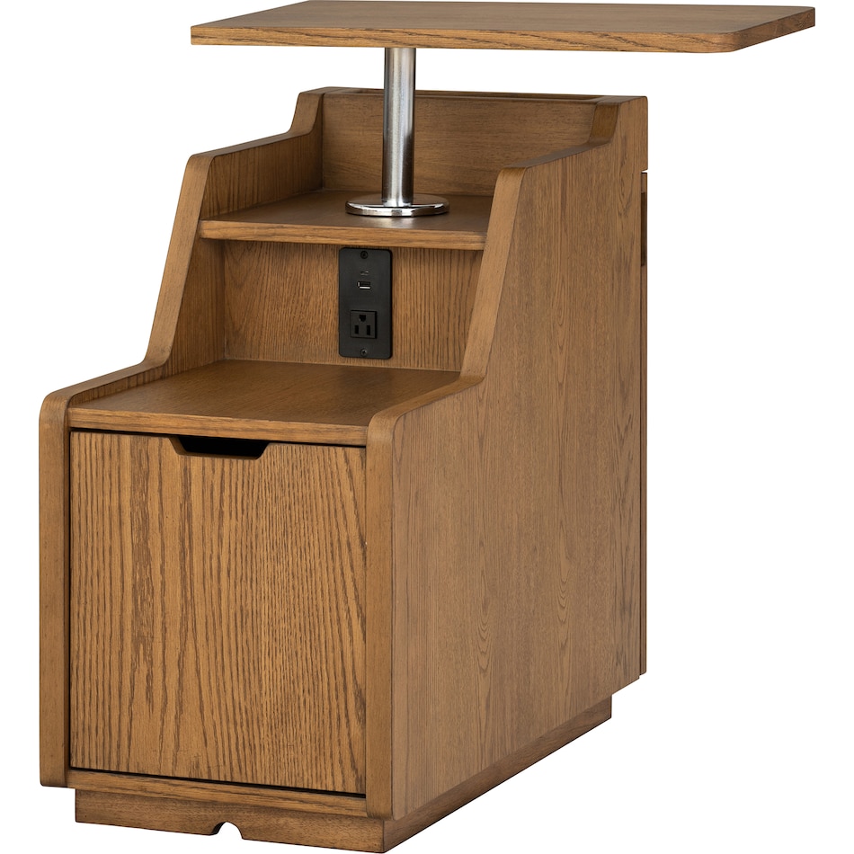  brown occasional tables all   