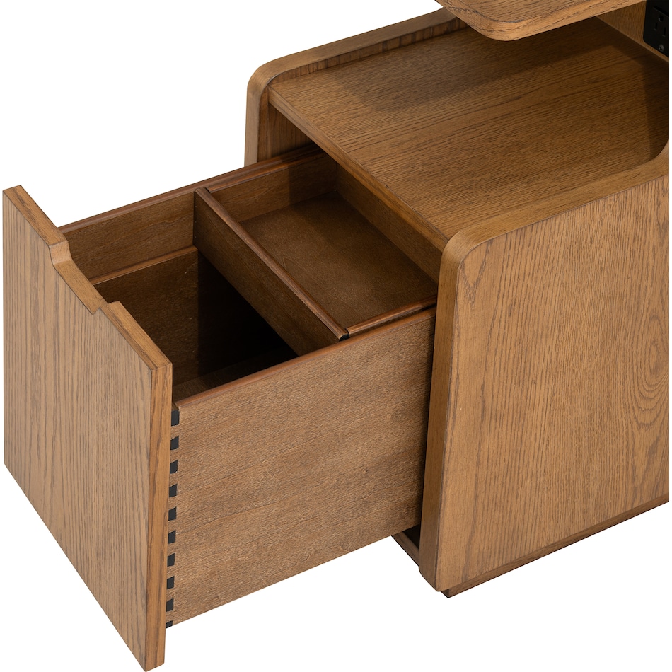  brown occasional tables all   