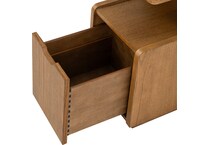  brown occasional tables all   