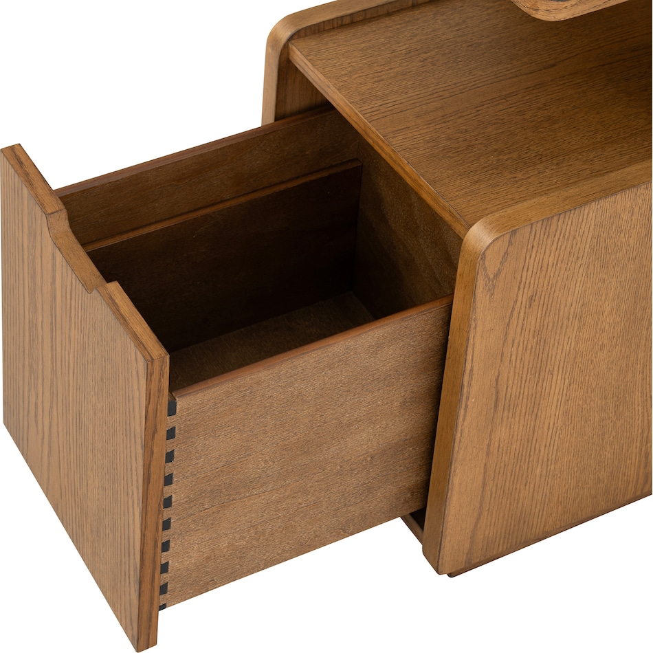  brown occasional tables all   