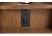  brown occasional tables all   