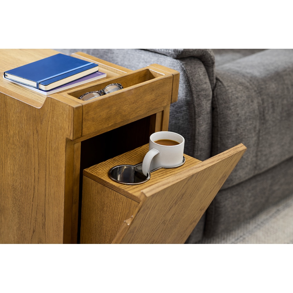  brown occasional tables all   