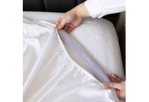 Enhanced Bamboo Split Head King White Sheet Se