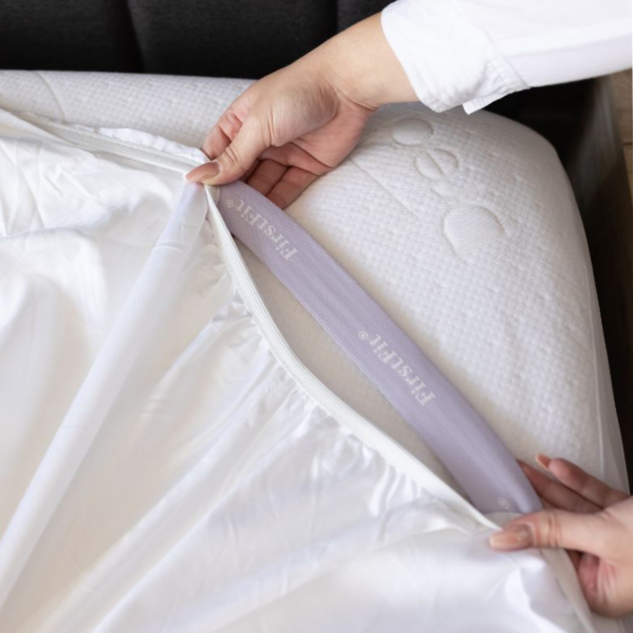 Enhanced Bamboo Queen White Sheet Set