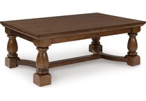  brown occasional tables all   