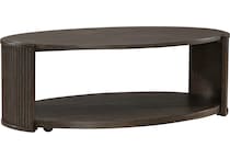  brown occasional tables all   