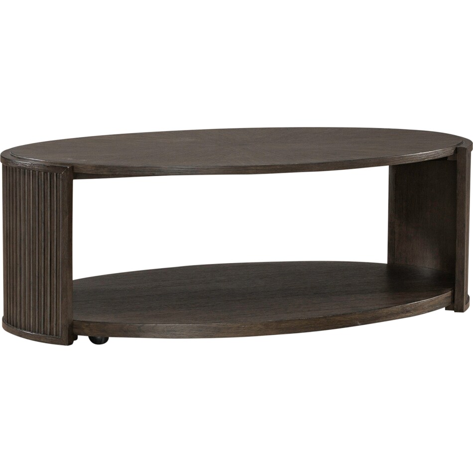  brown occasional tables all   