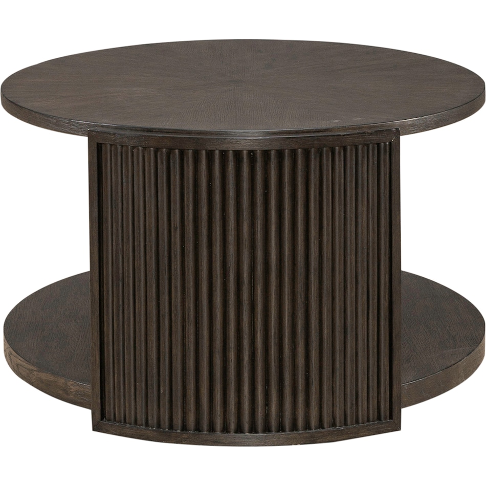  brown occasional tables all   
