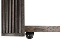  brown occasional tables all   