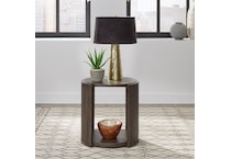  brown occasional tables all   
