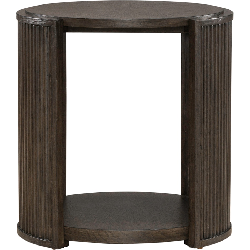  brown occasional tables all   