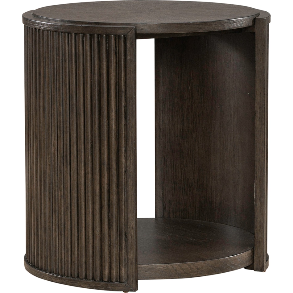  brown occasional tables all   