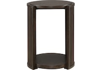  brown occasional tables all   