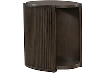 brown occasional tables all   