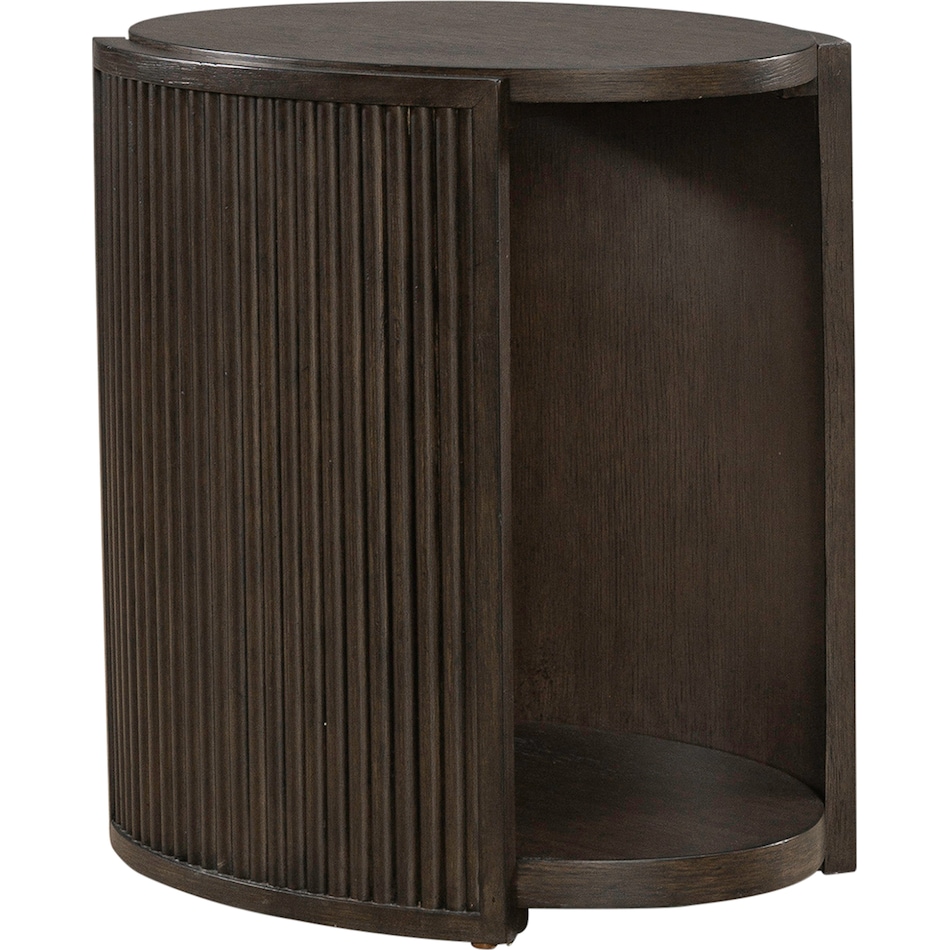  brown occasional tables all   