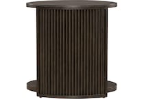  brown occasional tables all   