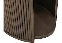  brown occasional tables all   