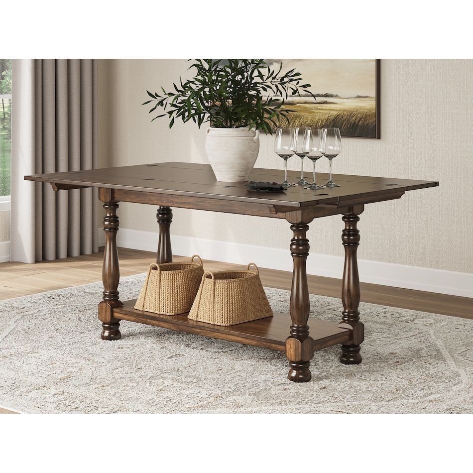  brown occasional tables all   