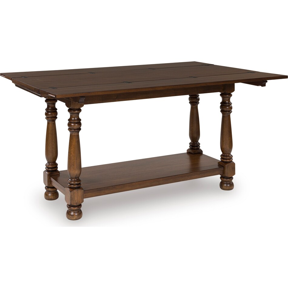  brown occasional tables all   