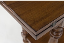  brown occasional tables all   