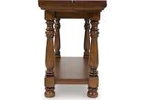  brown occasional tables all   