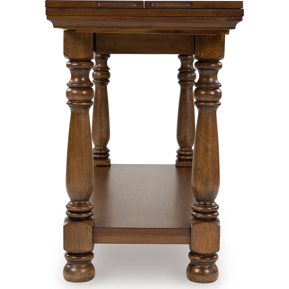  brown occasional tables all   