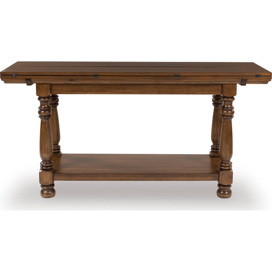  brown occasional tables all   