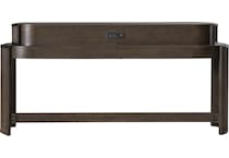  brown occasional tables all   