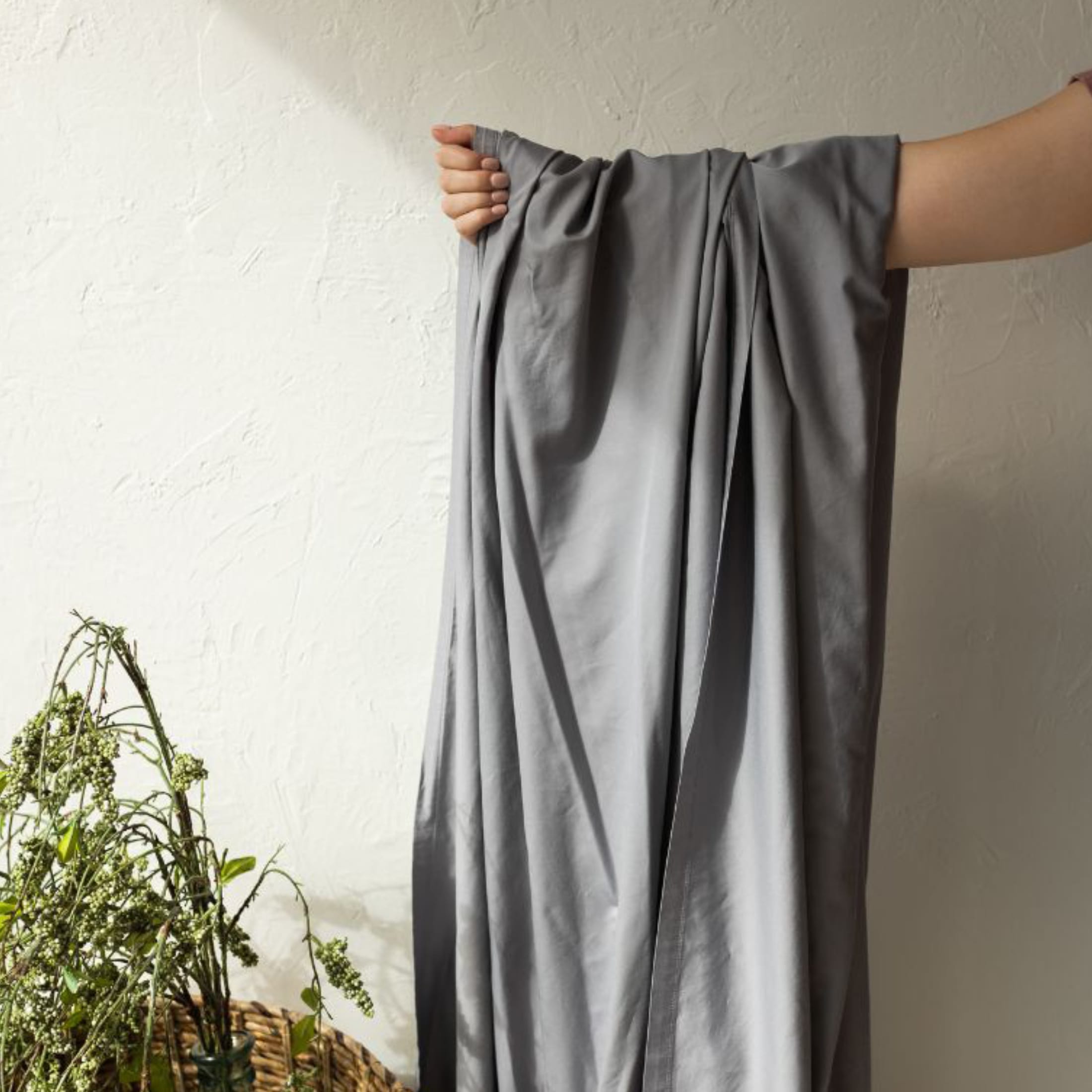 Enhanced Bamboo Split King Gray Sheet Set