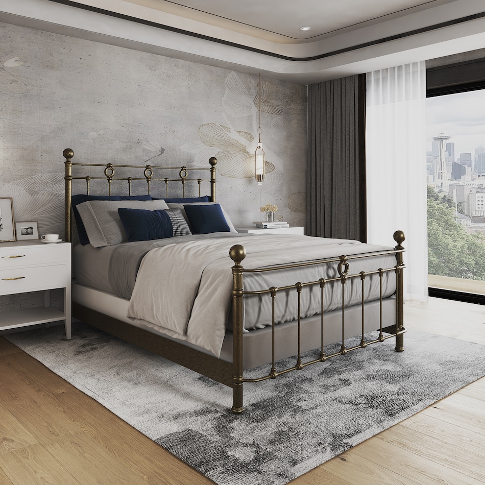  bronze metal beds   