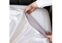 StaDry Split Head King White Sheet Se