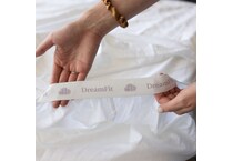 StaDry Split Head King White Sheet Se