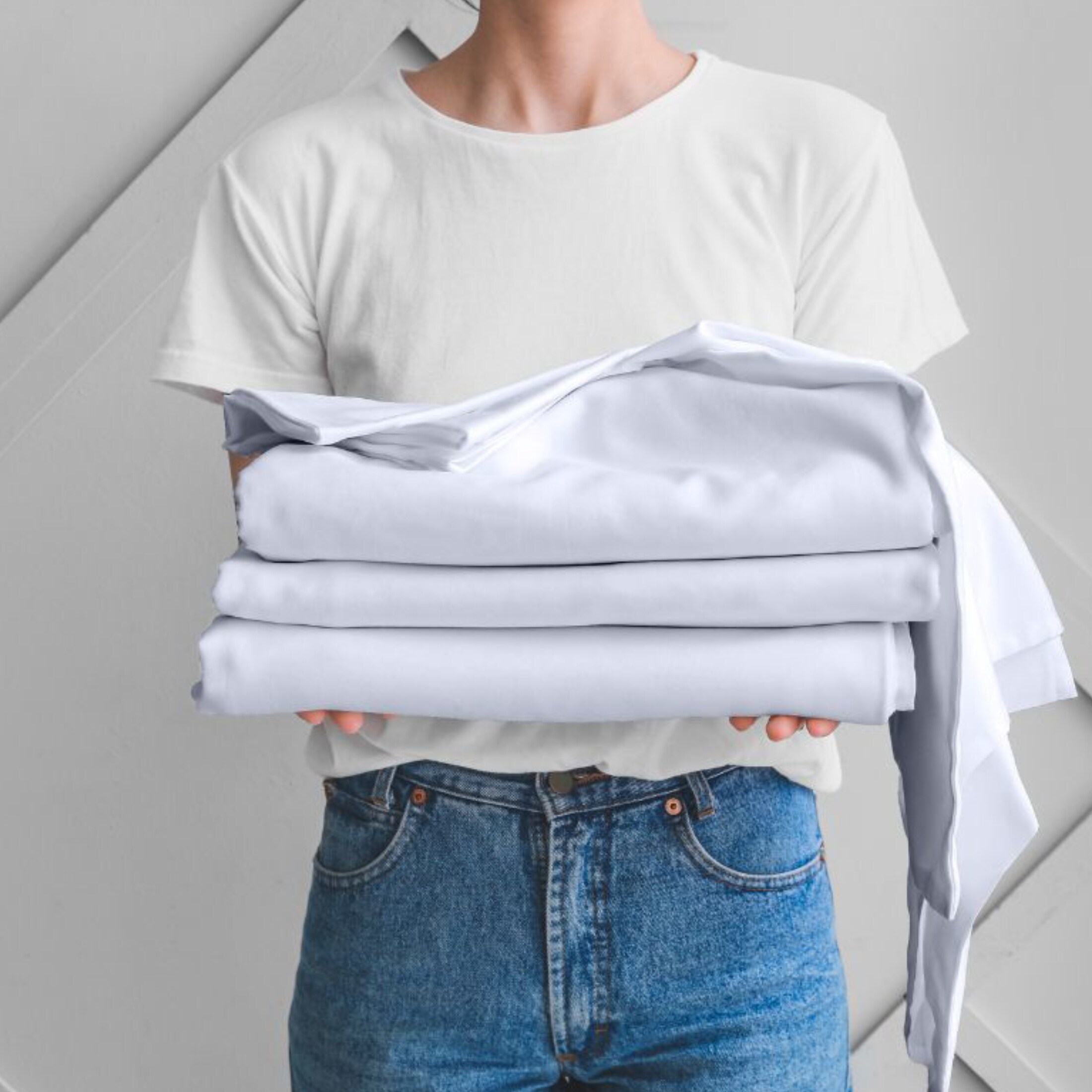 StaDry Twin White Sheet Set