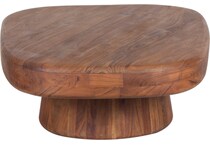 brown occasional tables all   