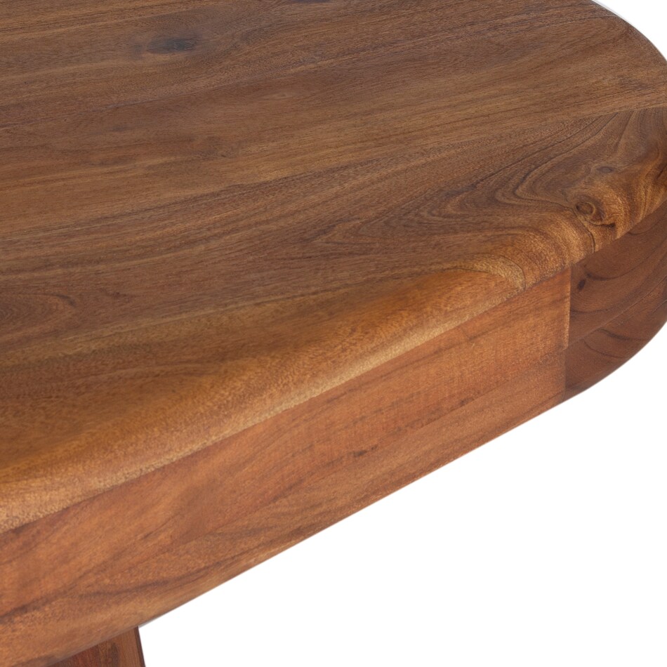  brown occasional tables all   