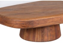  brown occasional tables all   