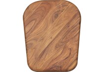  brown occasional tables all   