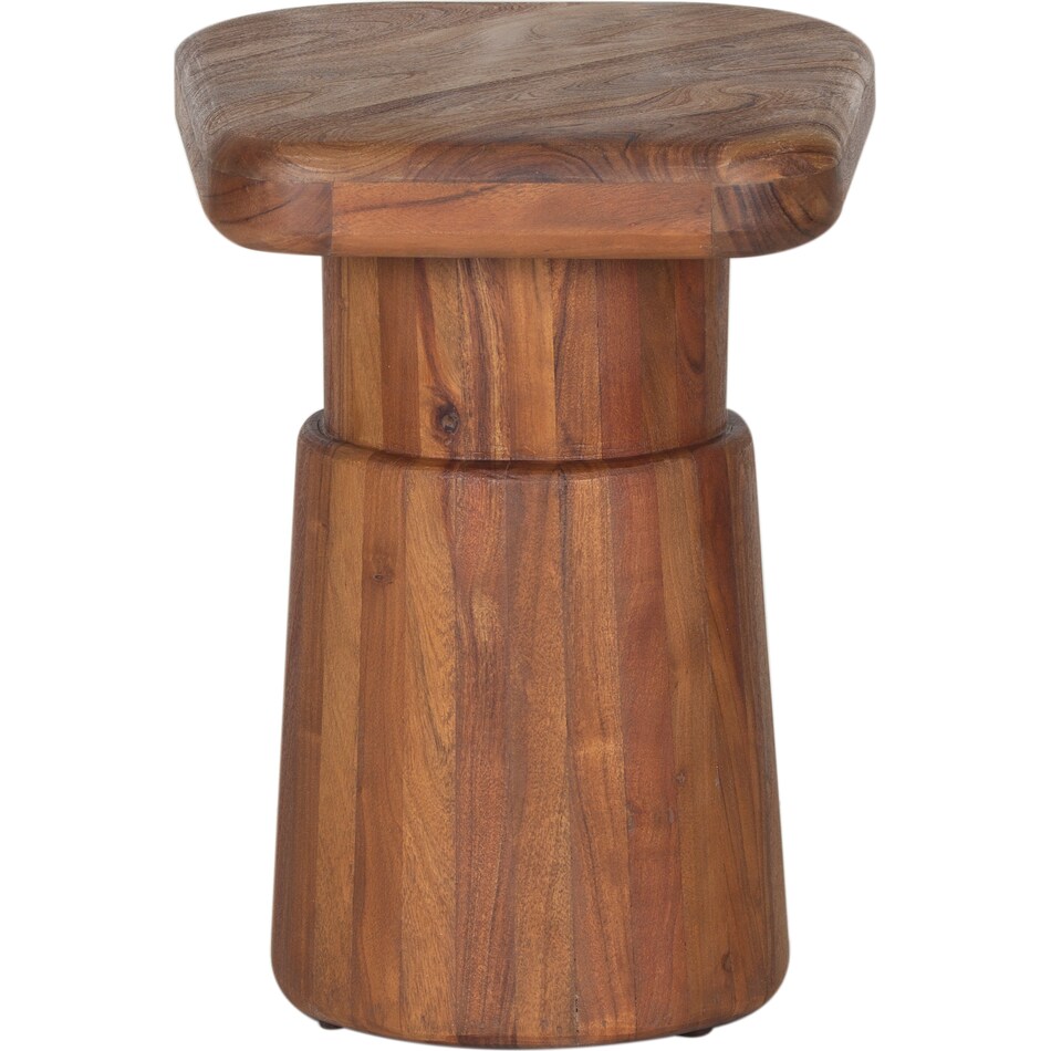  brown occasional tables all   