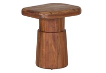  brown occasional tables all   