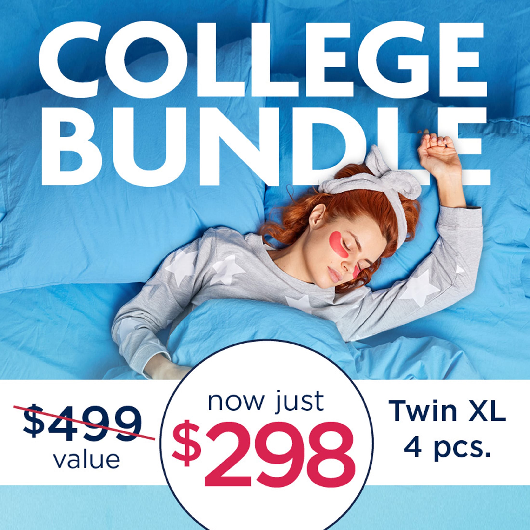 Twin Xl Back To School Bundle-Sage